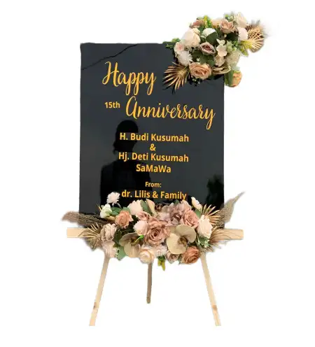 Papan Bunga Akrilik Plosojenar